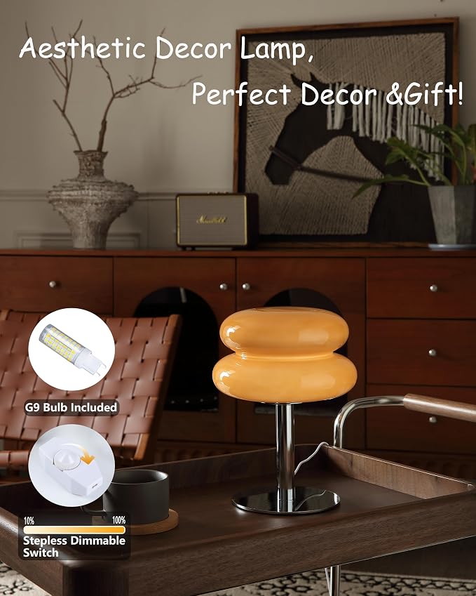 Glivpny Mushroom Lamp Table Lamp - Image 4