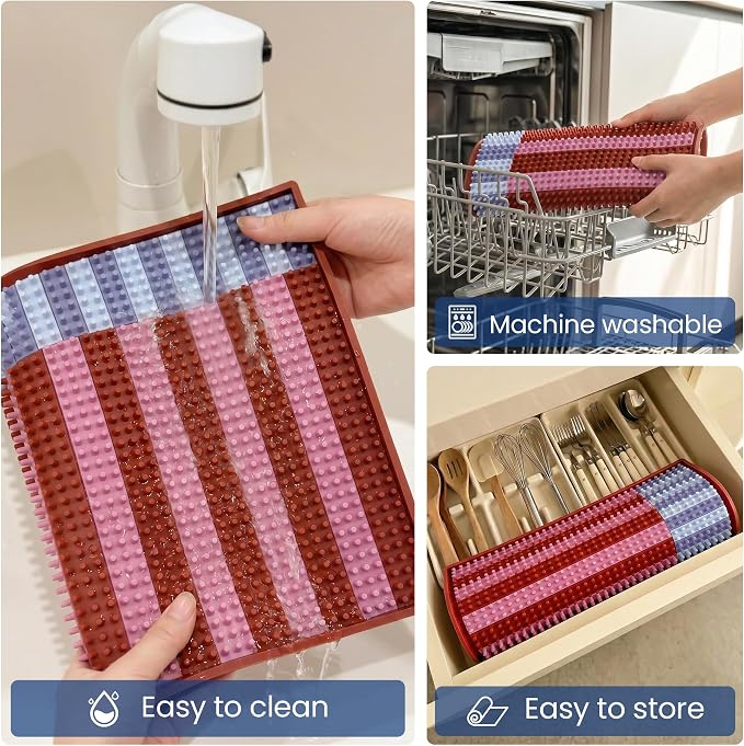 Decorative Cocktail Bar Mat 18x12 — Premium PVC Bar Mat, Non-Slip Coffee Mat - Image 5