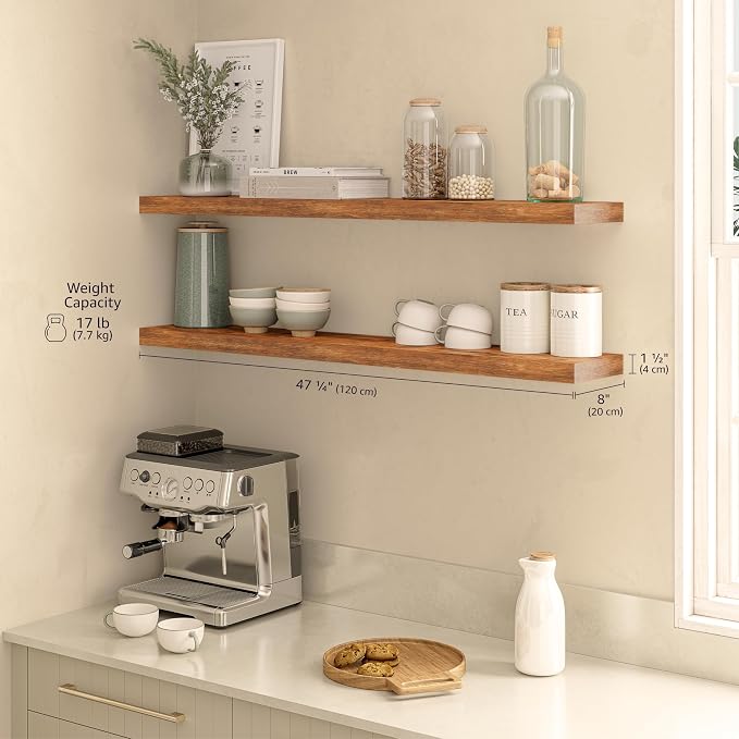 Ballucci Floating Shelves for Wall, - Image 3