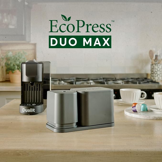 Dualit EcoPress Duo Max Aluminium Coffee Capsule Recycling Tool Premium Eco - Image 8