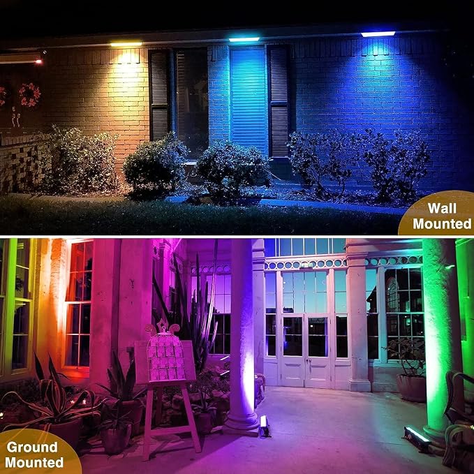 50W RGB Wall Washer Light, RGB Light Bar LED Smart Wall Lights - Image 8