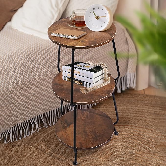 Small Round Side Table - Image 2