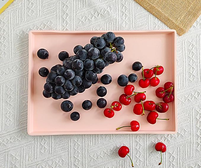 Pink Serving Tray for Gathering Small Items | Serving Accessory, Cupcake Stand - Image 3