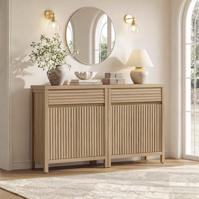 SICOTAS 29" Fluted Buffet Cabinet - Image 8