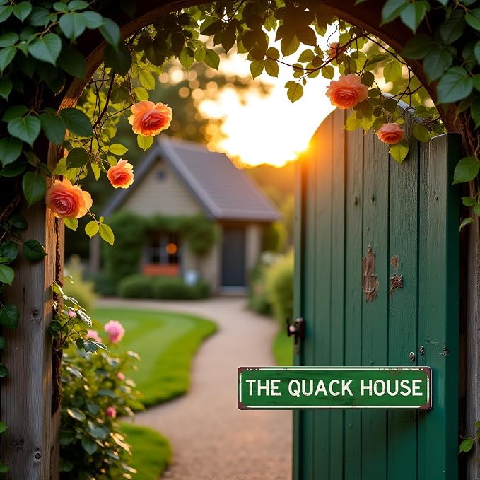 The Quack House Aluminuml Tin Sign - Image 3