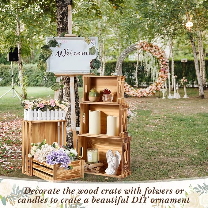 CroBlissful 5 Pack Wooden Crates - Image 5