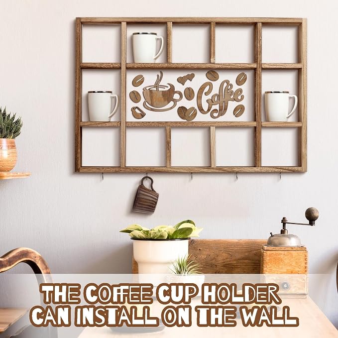 Cinnvoice Oversize Coffee Mug Display Shelf - Image 6
