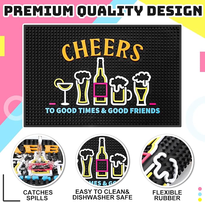 Preboun Bar Mat 12 x 18 Inch - Image 3