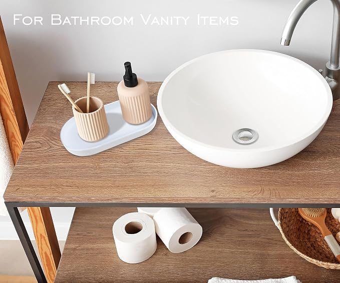 White Small Tray, 3 Pack Oval Tray | - Image 3