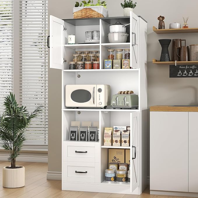 Kitchen Pantry Storage Cabinet - Image 6