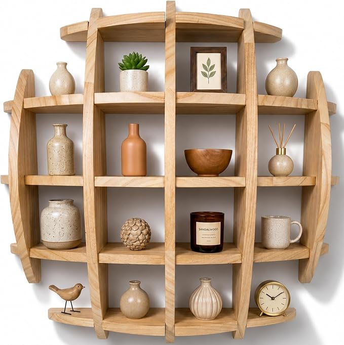 Circle Wall Shelf Wall Mounted by Unknown