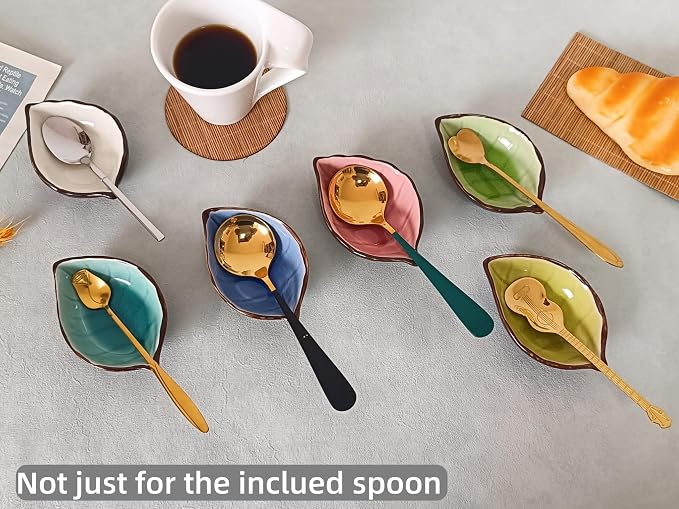 Coffee Spoon and Rest for Coffee Bar Accessories, Small Spoon Rest for Coffee - Image 5