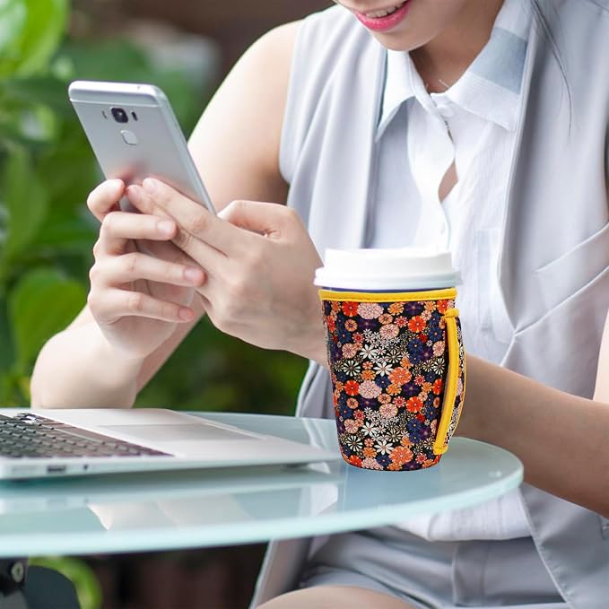3 Pack Iced Coffee Sleeve Insulator Sleeves - Image 5