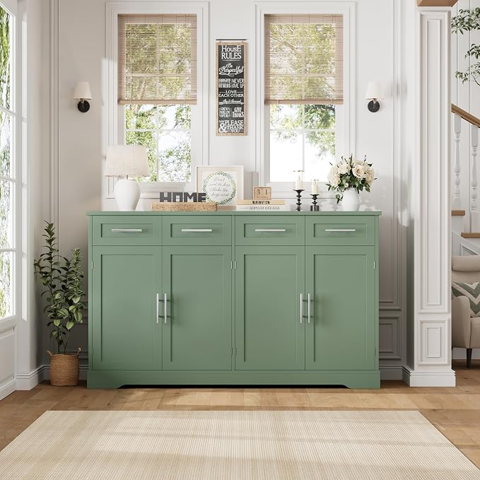 HOSTACK 60" Large Buffet Sideboard - Image 3