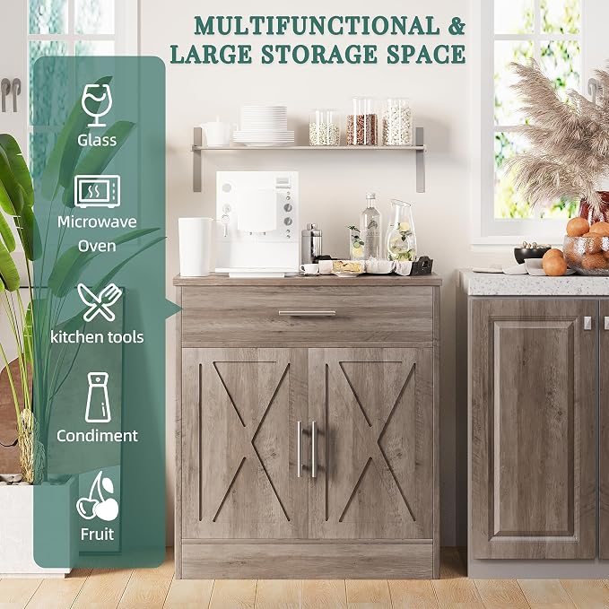 Shintenchi Farmhouse Storage Cabinets - Image 4