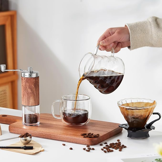 Unbreakable Pour Over Coffee Maker Set – 6-Piece Set - Image 7