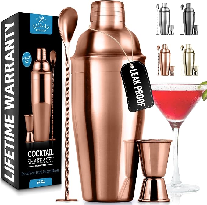 Zulay Cocktail Shaker Set by ZulayKitchen
