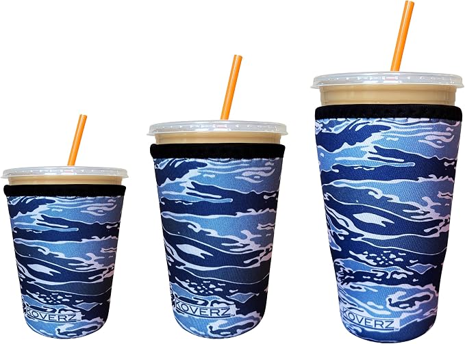 3-Pack Iced Coffee Sleeve SET OF 3 by Koverz
