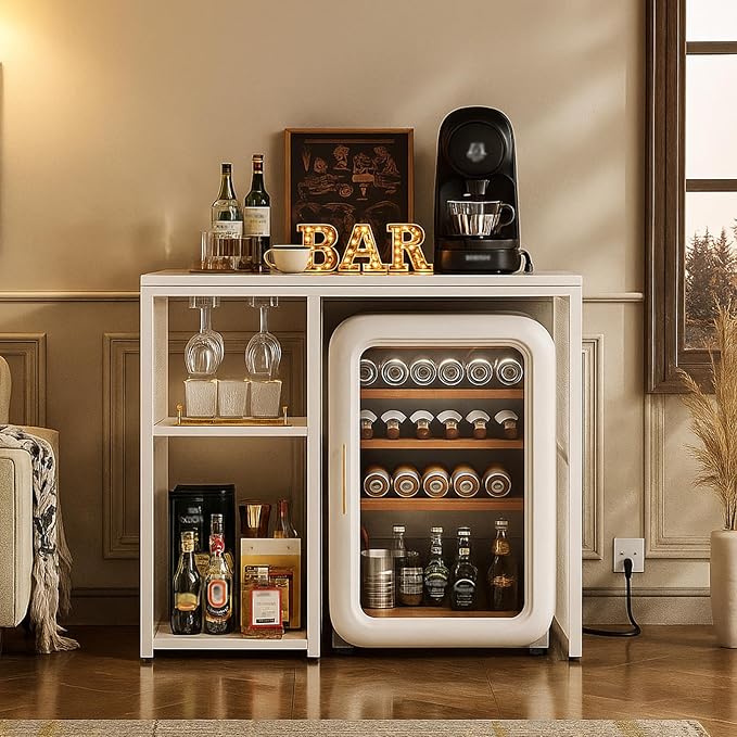 Homieasy Mini Fridge Cabinet - Image 3