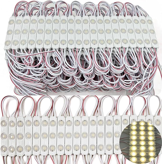 400 Pcs LED Module Warm White 2700K 1.5W Storefront Decoration Lights 12V DC by CMLAMPLED