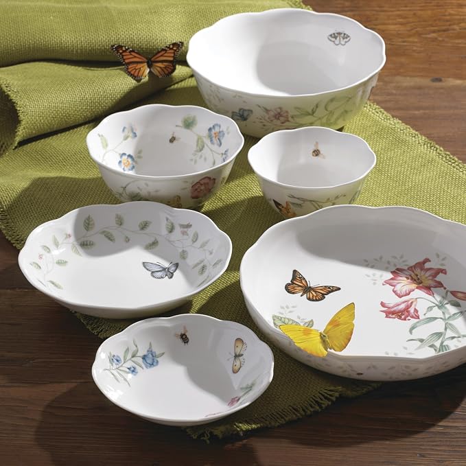 Lenox 792566 Butterfly Meadow 4-Piece Rice Bowl Set - Image 8