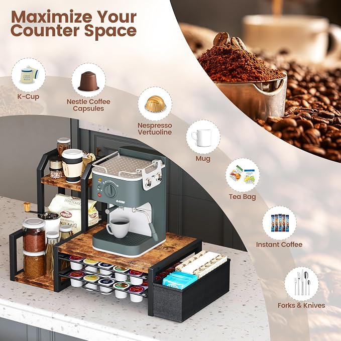 Homeiju Coffee Pod Holder Drawer - Image 5