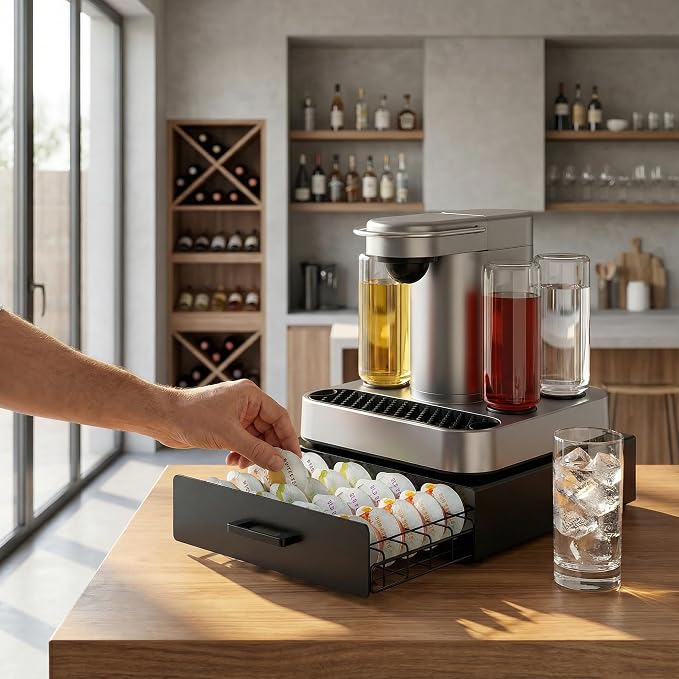 Storage Drawer for Bartesian Pods, Cocktail Pod Holder for Bartesian Capsules - Image 2