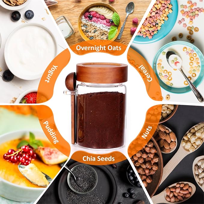 15 oz/450 ml Glass Storage Canister - Image 7