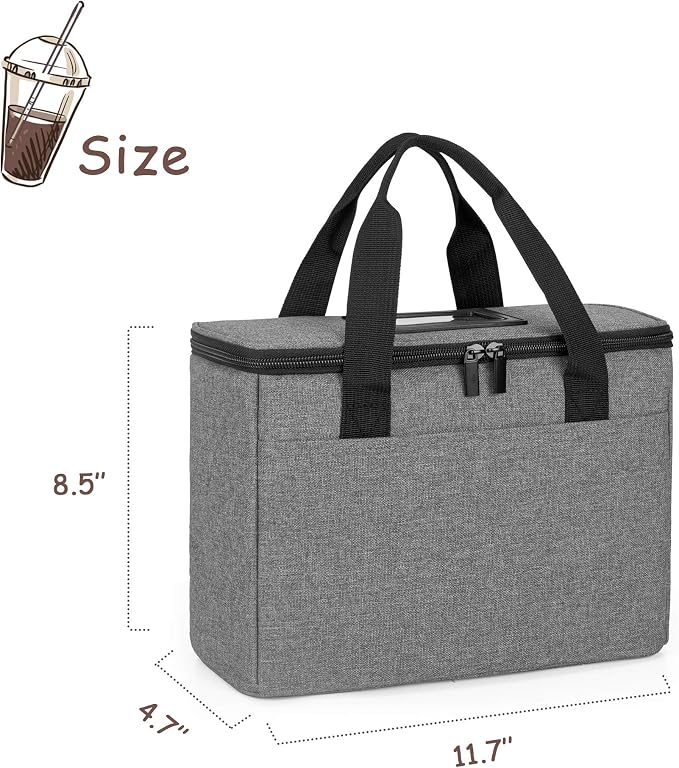 Trunab Reusable 3 Cups Drink Carrier - Image 5