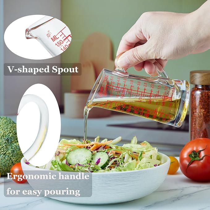 Ackers Glass Measuring Cup 5 Oz/150ml Shot Glass Measuring Cup - Image 2