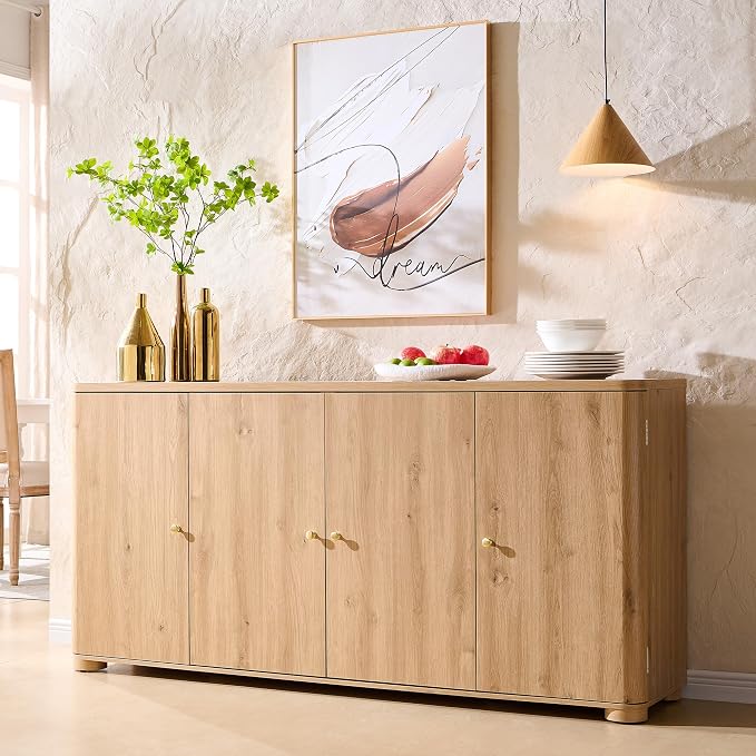 IFGET Curved Buffet Cabinet by IFGETEnrichYourLivingSpace