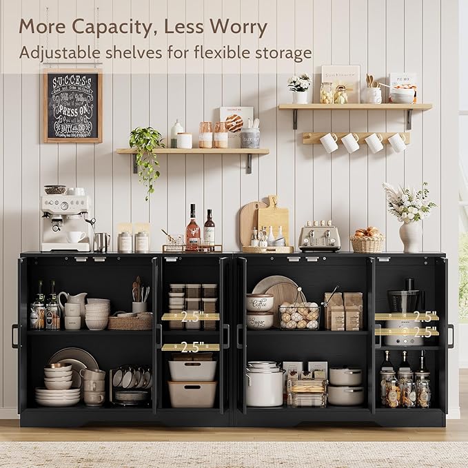 Modern Farmhouse Buffet Cabinet - Image 3