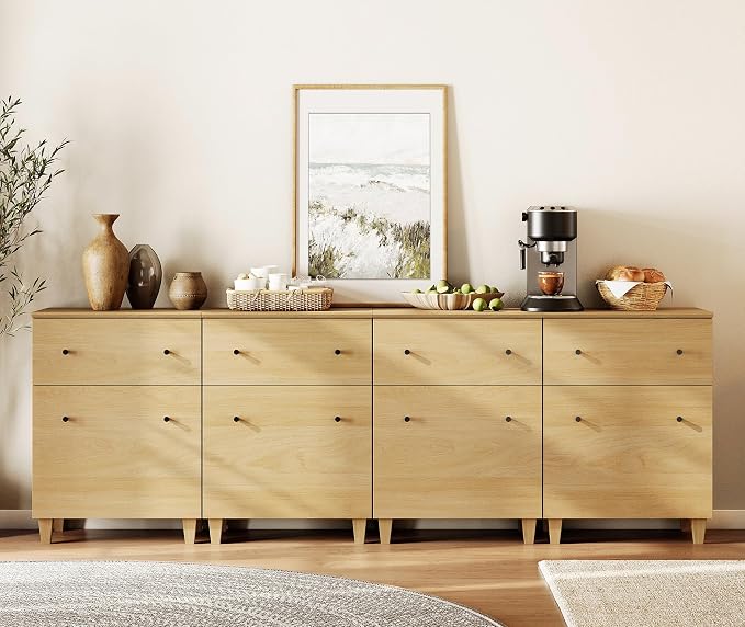 WAMPAT Large Sideboard Buffet Cabinets by WAMPAT