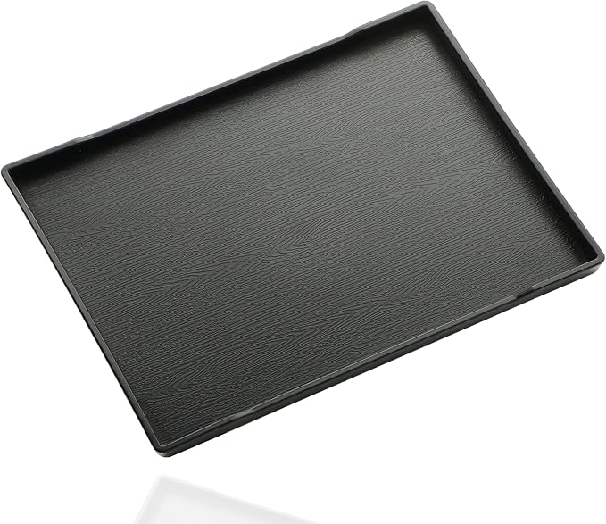 Large Black Serving Tray for Gathering Small Items | Serving Accessory by VCREATC-VCREATEFORCUSTOMER