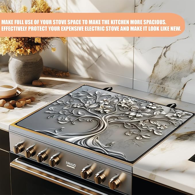 Anti-Slip Electric Stove Top Cover, Foldable Heat-Resistant Glass Stove Top - Image 5