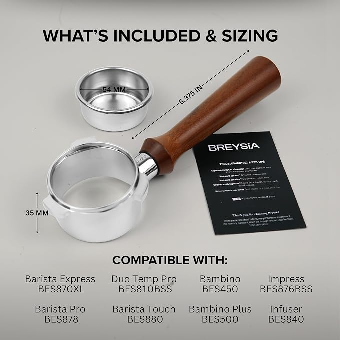 54mm Bottomless Portafilter Compatible - Image 5