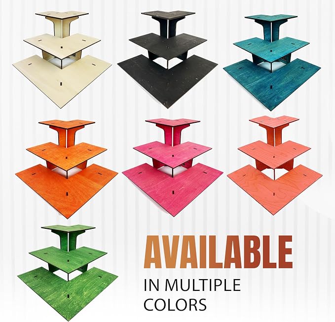 3-Tier Corner Retail Table Display Stand - Image 5