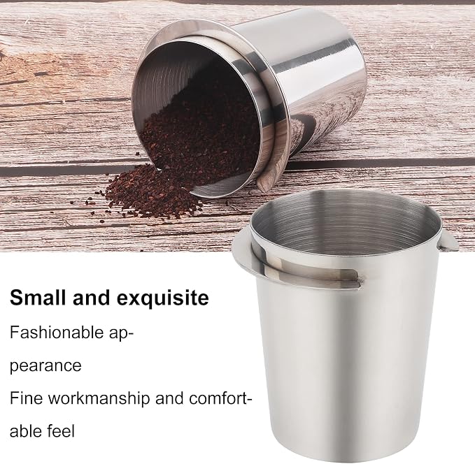 Coffee Dosing Cup 54mm, Espresso Coffee Dosing Cup, Stainless Steel Dosing Cup - Image 5