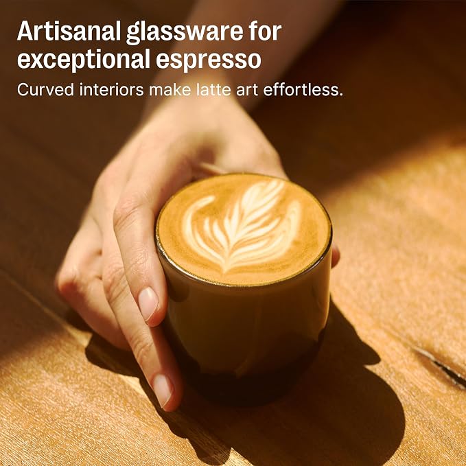 Fellow Pirch Espresso Glasses 3.5 oz Artisanal Cups, Dishwasher Safe Coffee - Image 4