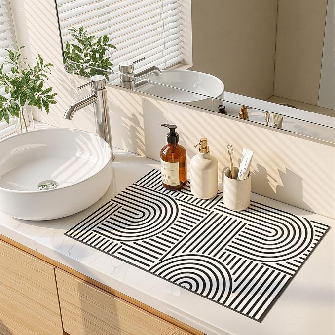 Findosom Dish Drying Mat, Hide Stain Drying Mat - Image 6