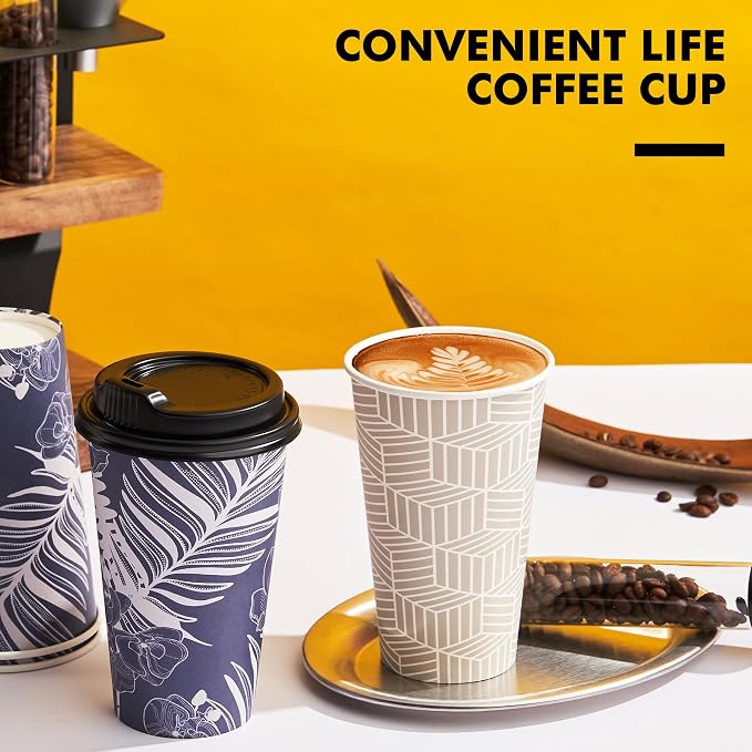 RACETOP 16 oz Disposable Coffee Cups - Image 6