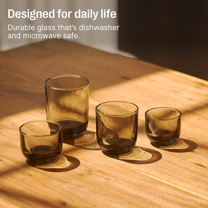 Fellow Pirch Espresso Glasses 3.5 oz Artisanal Cups, Dishwasher Safe Coffee - Image 7