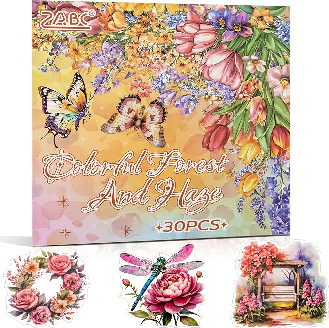 Multi-Tone Garden Theme Scrapbooking Supplies by UIDEYVI