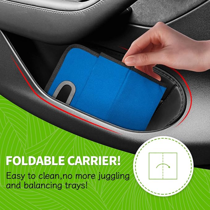 Boczif Cup Caddy Portable Drink Carrier or Cans Reusable, 6-Cup Holder - Image 5