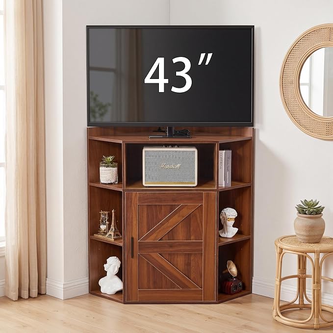VECELO Corner Storage Cabinet by VECELO