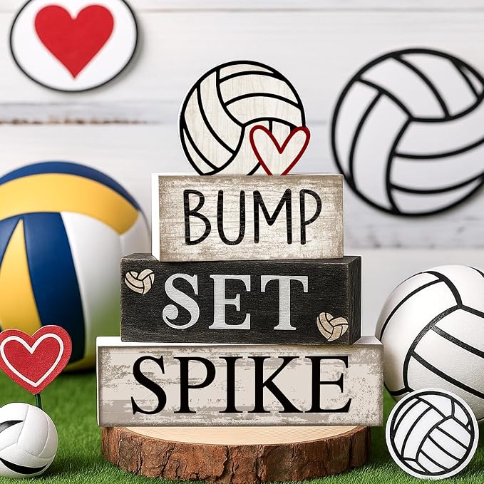 Yuntau 4 Pcs Volleyball Centerpieces - Image 6
