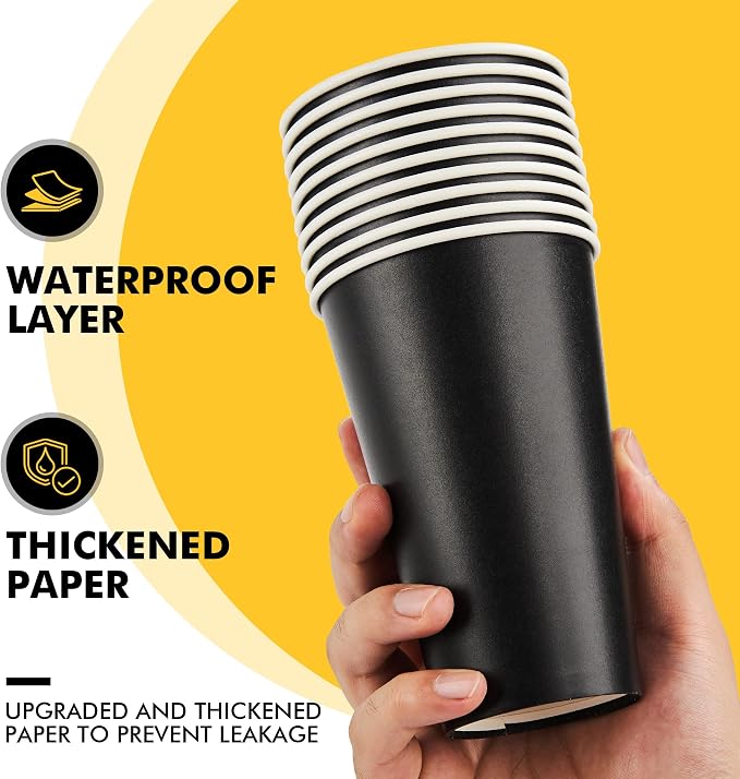 RACETOP 50 Pack 16 oz Coffee Cups - Image 6