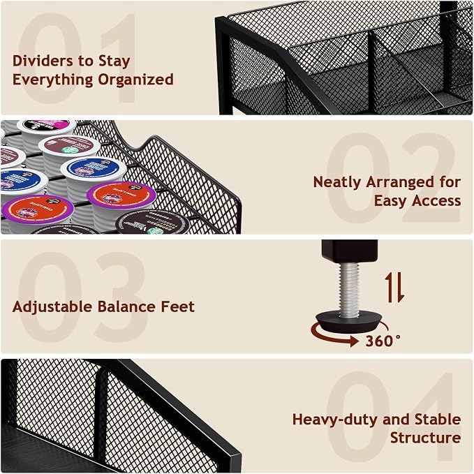 Homsorout Coffee Bar Organizer - Image 3
