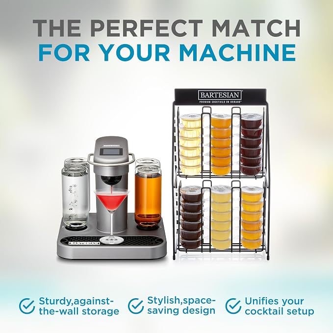Bartesian Cocktail Capsules Holder Rack - Image 4