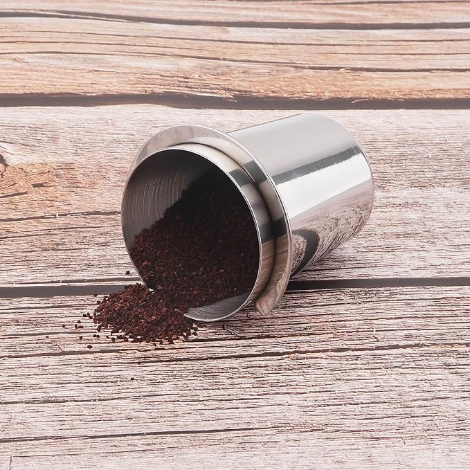 Coffee Dosing Cup 58mm, Stainless Steel Espresso Coffee Dosing Cup Espresso - Image 7